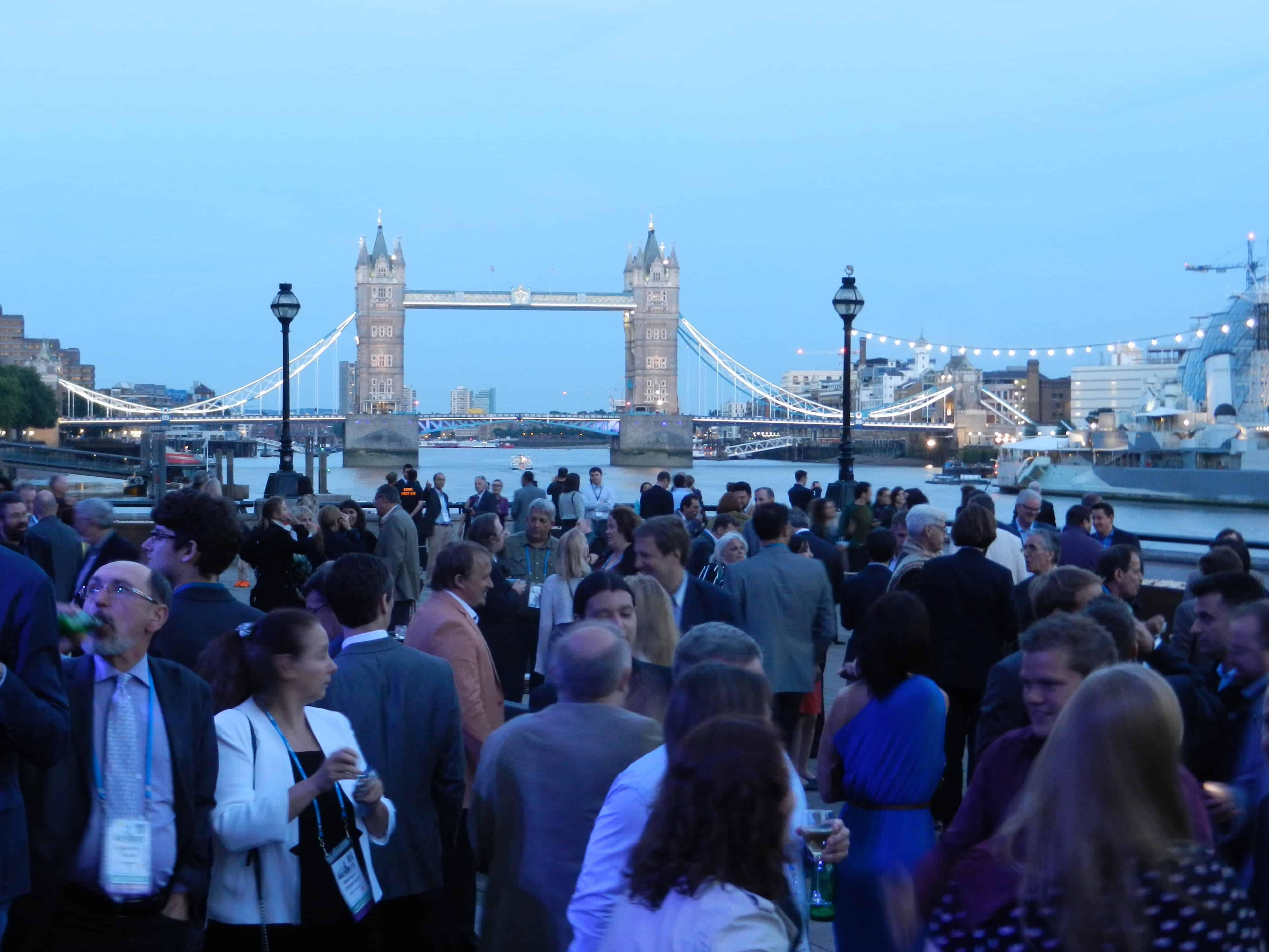 View from the Old Billinsgate terrace